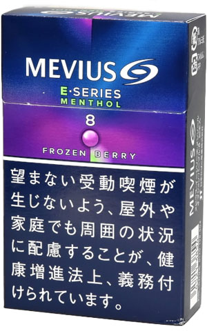 Mevius E 系列薄荷醇选项紫色 8