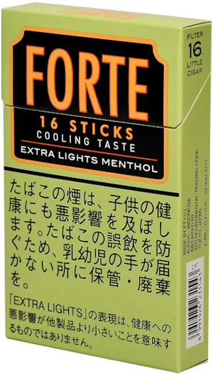 Forte 16 超淡薄荷醇